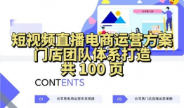 短视频账号运营方案,打造爆款内容，提升品牌影响力的秘籍